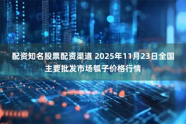 配资知名股票配资渠道 2025年11月23日全国主要批发市场瓠子价格行情